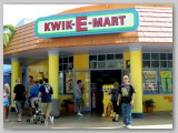 Greg hanging out front of the Kwik-E-Mart.