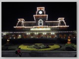 Magic Kingdom entrance and train station