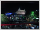 View of Space Mountain from the Tomorrowland Transit Authority PeopleMover