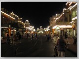 Around 12:30 am, main street has thinned out, time to catch bus back to the Yacht Club